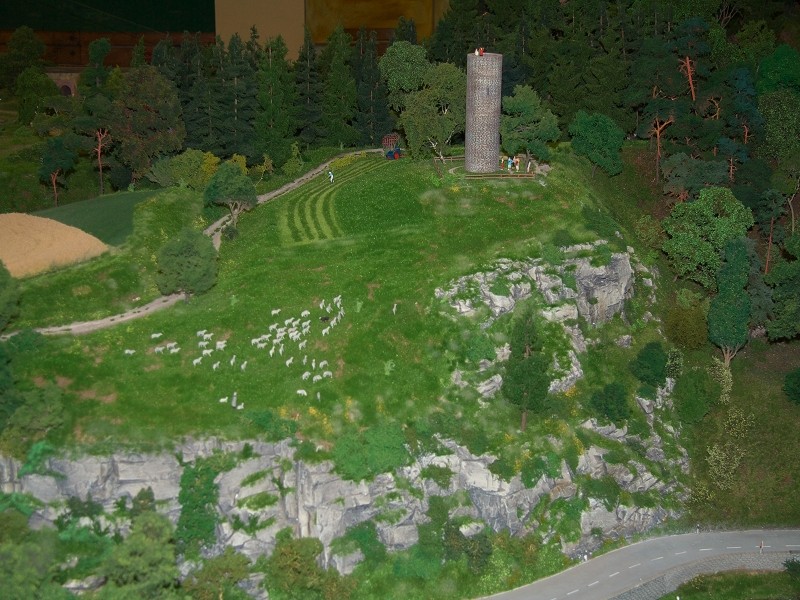 Berg mit Iburg