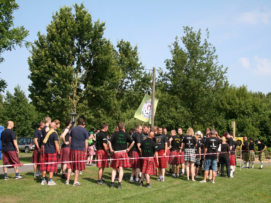 Antreten der Clans
