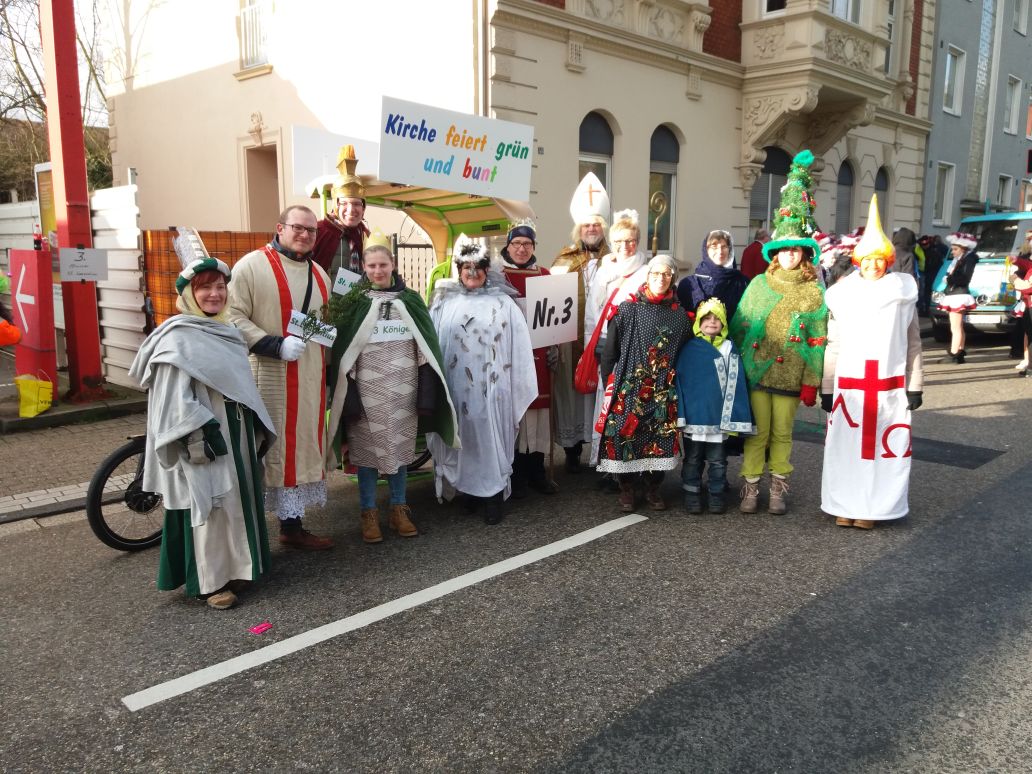 Kupferdreher Rosenmontagszug am 12.02.2018