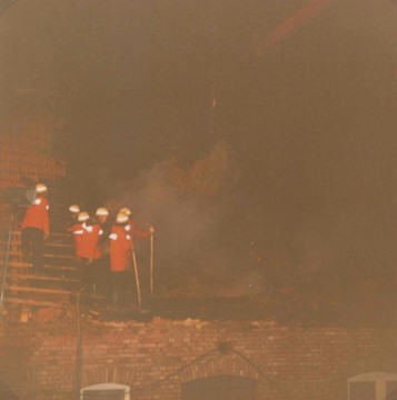 Feuer auf dem Hof Petersmann 1982