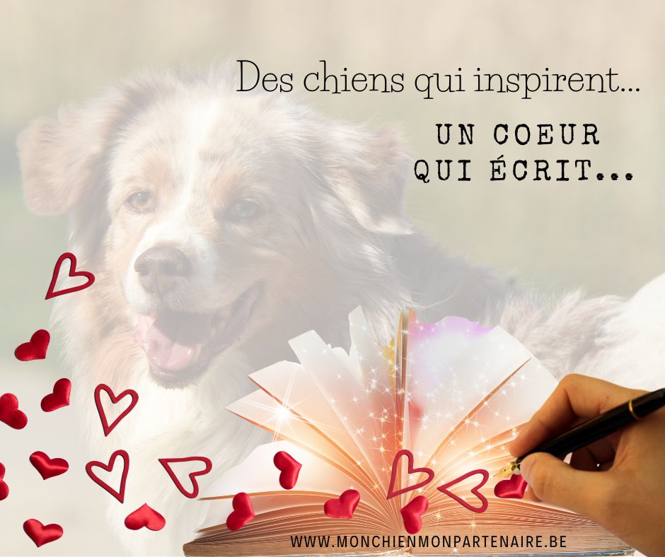 Des chiens qui inspirent, un coeur qui écrit...