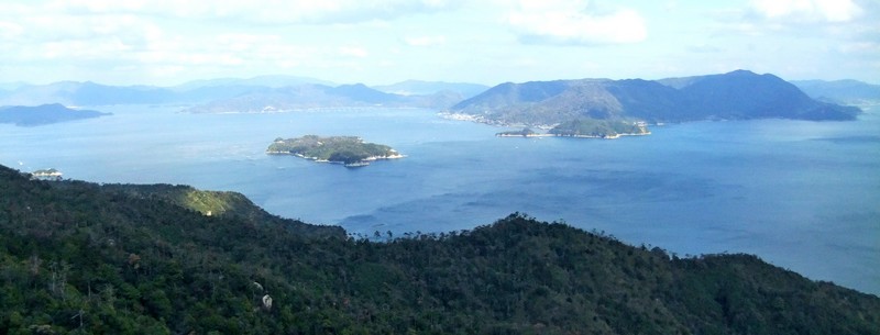 Mer intérieure de Seto vue de l'île de Miyajima - ©2014 A-M Uyttenbroeck