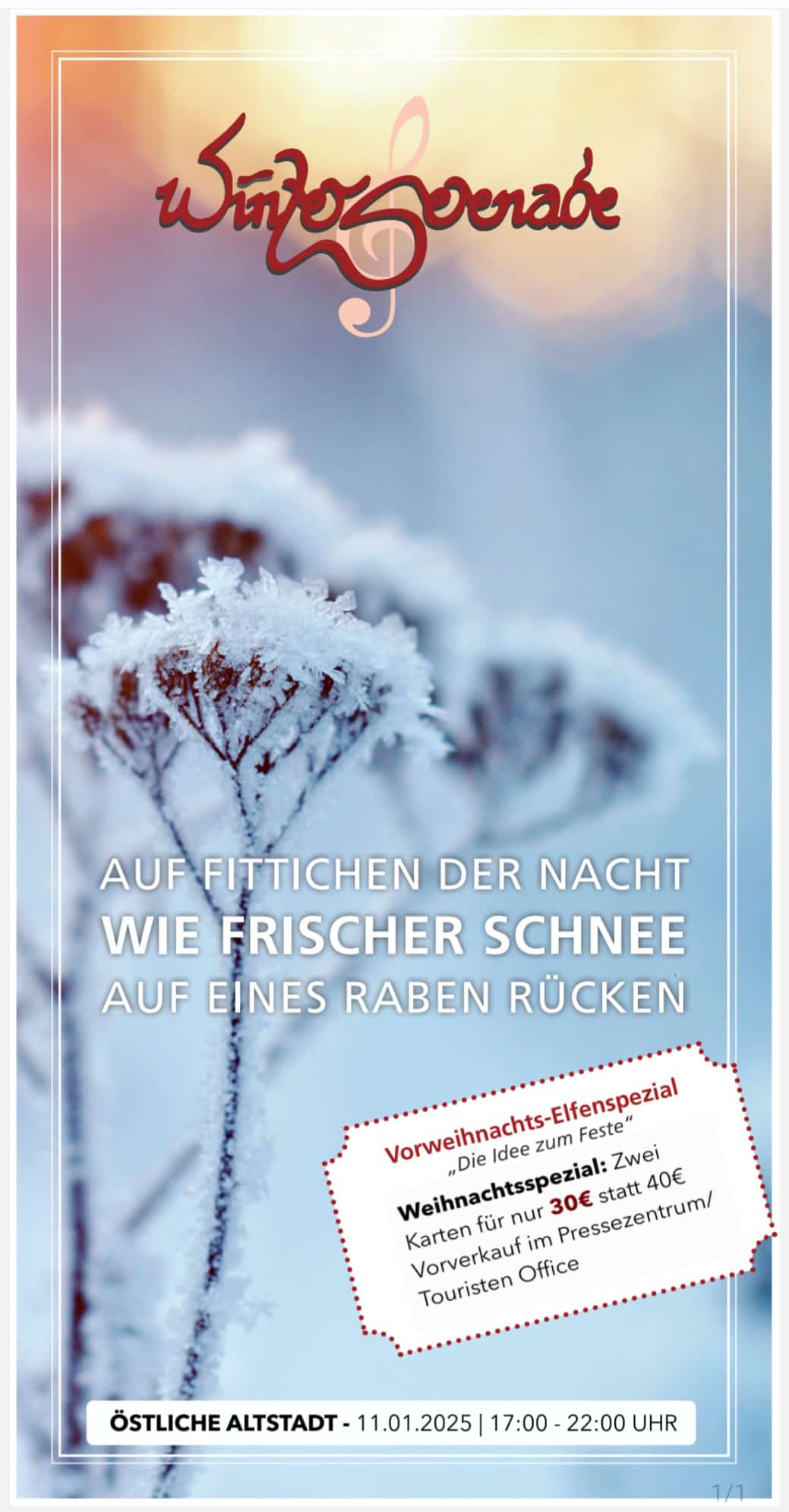 Winterserenade Rostock 2025