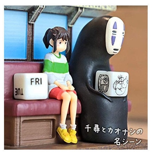 Take Unabara Train Chihiros Reise ins Zauberland Anime Calendar Perpetual Statue / Diorama 11cm Semic