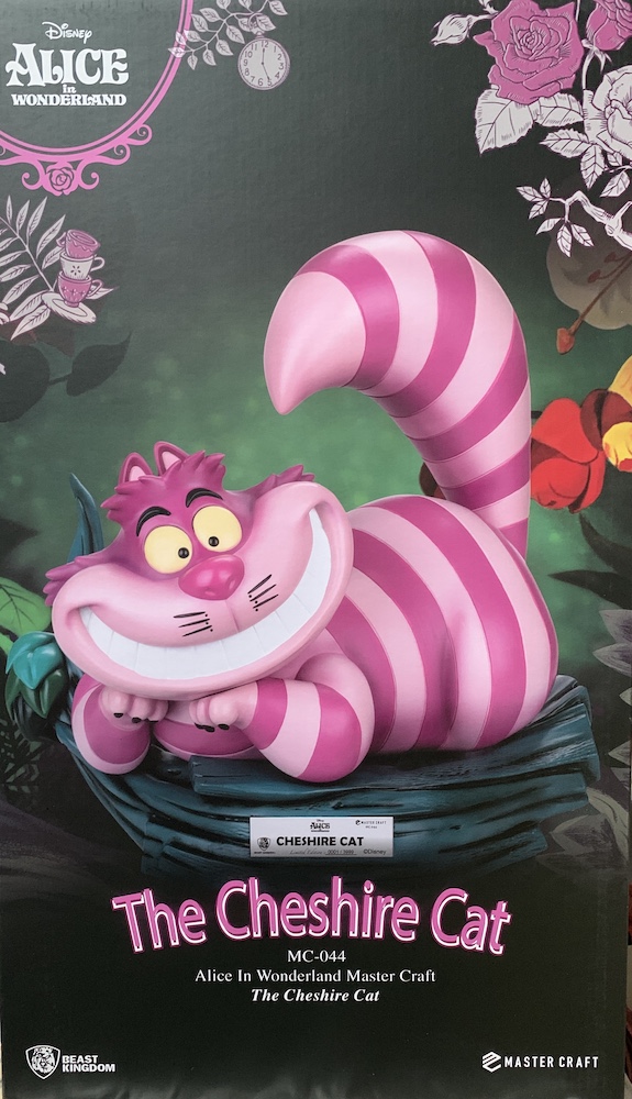 The Cheshire Cat Alice im Wunderland Master Craft Statue 36cm Beast Kingdom