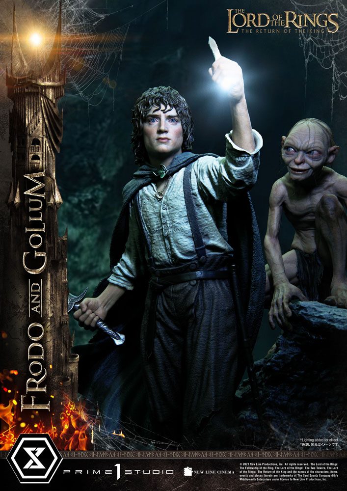Frodo & Gollum Bonus Version 1/4 Herr der Ringe Statue 46cm Prime 1 Studio