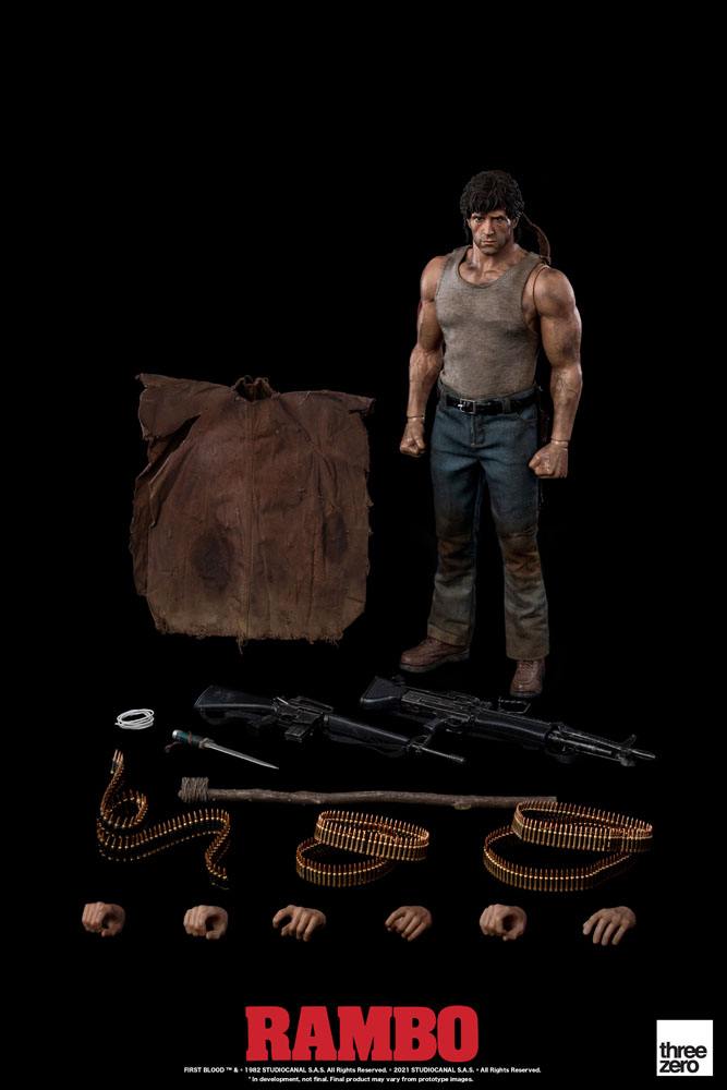 John Rambo  1/6 Rambo I Actionfigur 30cm Threezero