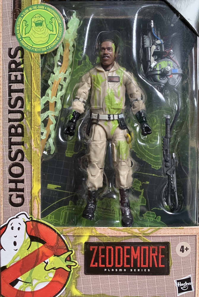 Hasbro Ghostbusters Plasma Series – Figura Peter Venkman Fosforescente, Scala 15 Cm, Con Accessori
