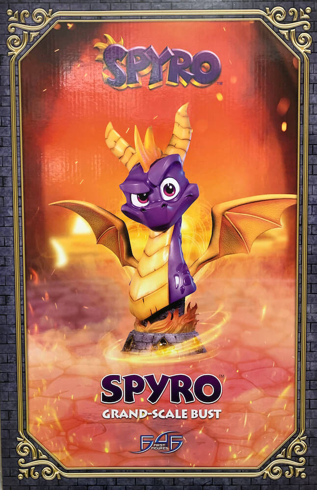 Spyro 1/2 Reignited Trilogy Grand Scale Büste 38cm Video Game Statue First 4 Figures