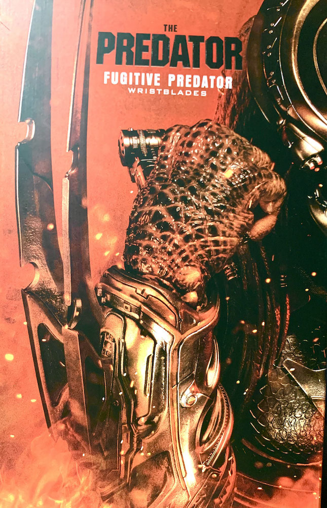 Fugitive Predator Wristblades 1/1 Life Size Predator 2018 74cm Prime 1 Studio