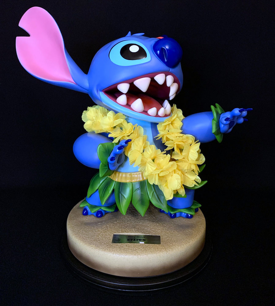 Hula Stitch Disney Master Craft Polystone Statue 38cm Beast Kingdom