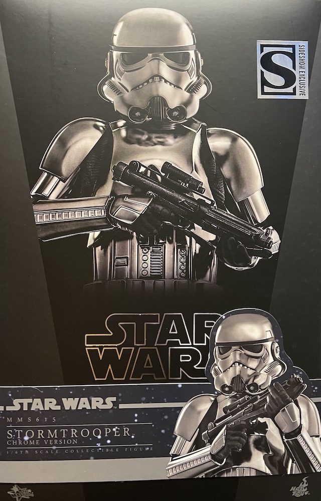 Stormtrooper Chrome Version 1/6 Star Wars Movie Masterpiece Actionfigur 30cm Sideshow Exclusive Hot Toys