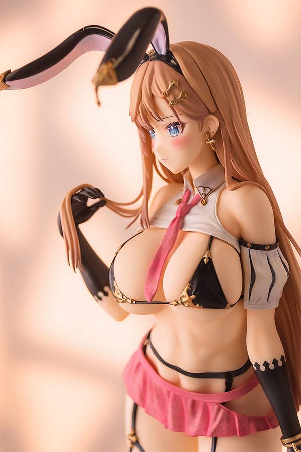 Gal Bunny 1/6 Original Character by Mataro Anime Statue 29cm Pink Cat