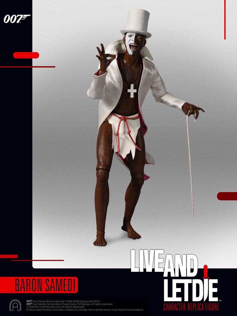 Baron Samedi 1/6 James Bond Leben und sterben lassen Collector Figure Series 30cm Actionfigur