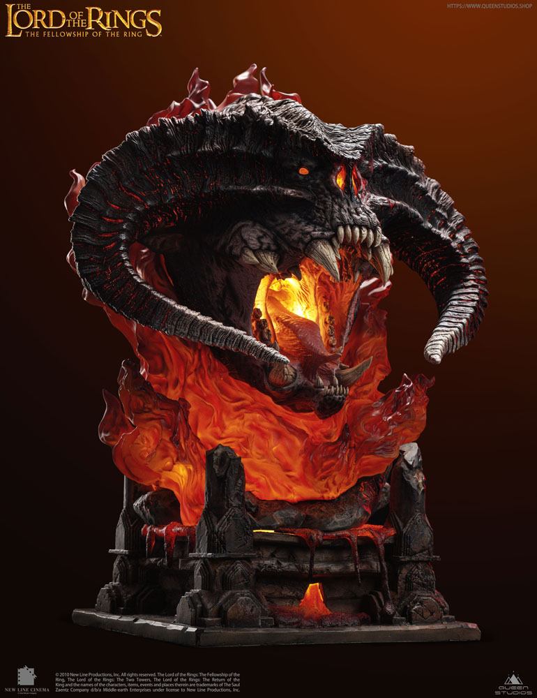 Balrog Cinta Edition Herr der Ringe Büste 61cm Queen Studios TS