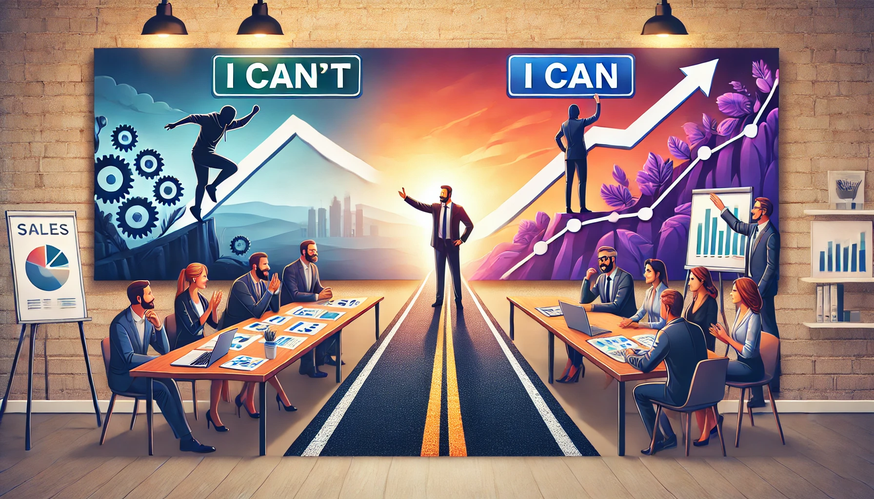 From "I Can't" to "I Can": Coaching for Managers Empowering Salespeople