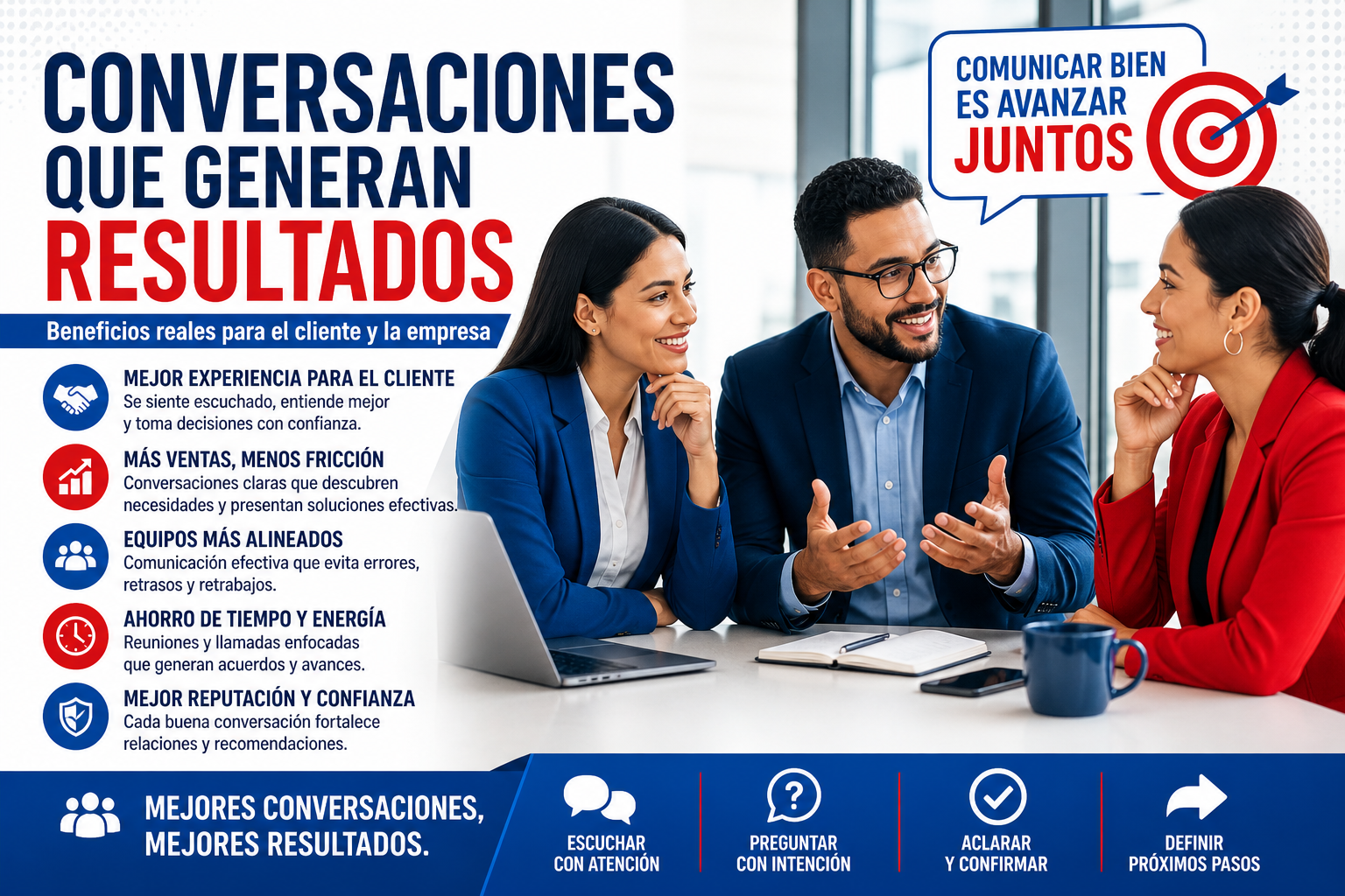 El valor de saber conducir una conversación