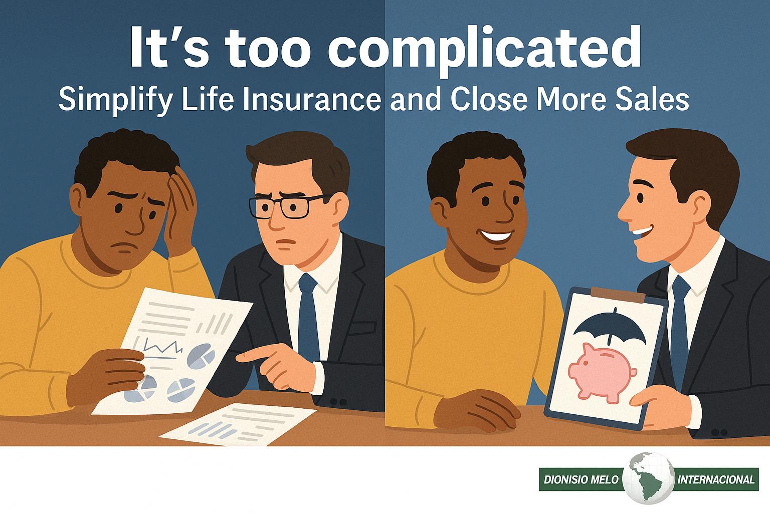 “It’s too complicated”: Simplify the explanation of life insurance and close more sales
