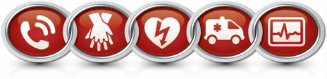 Abb. 1 Rettungskette (American Heart Association 2010)