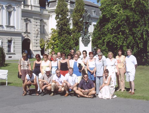 Gruppenfoto mit Partnern