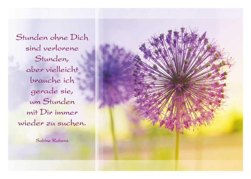 Postkarten Greetings For You