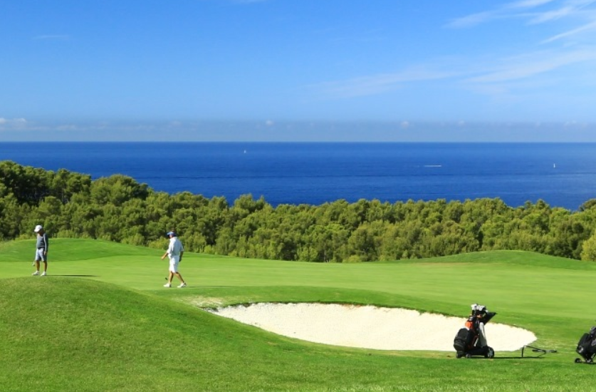 Parcours golf Sanary