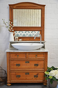 Landhaus-Waschtisch "Kollow" shabby chic antik