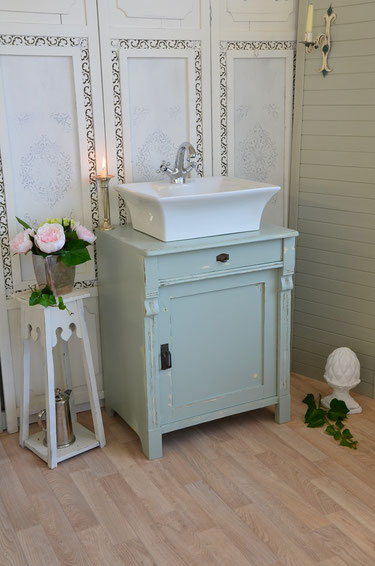 Shabby-Chic Waschtische - Land & Liebe Badmöbel Landhaus