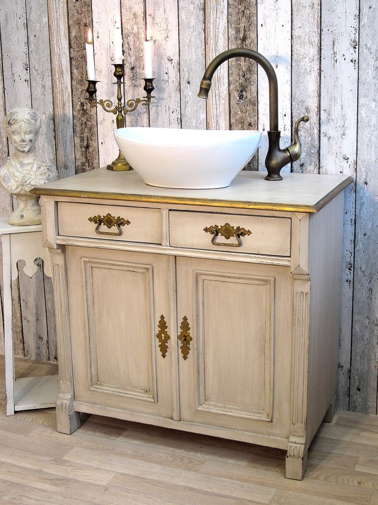 Waschtisch Landhaus - Land & Liebe Badmöbel Landhaus