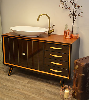 Retro-Waschtische - Land & Liebe Badmöbel Landhaus