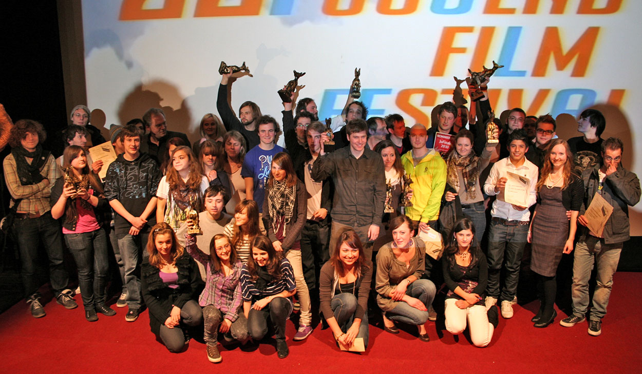 2010: Publikumspreis für "L. B. - Deadly Determination of Cards" beim 22. Mittelfränkischen Jugendfilmfestival im Nürnberger Multiplexkino Cinecitta' (Foto/Quelle: JuFiFe 2010)
