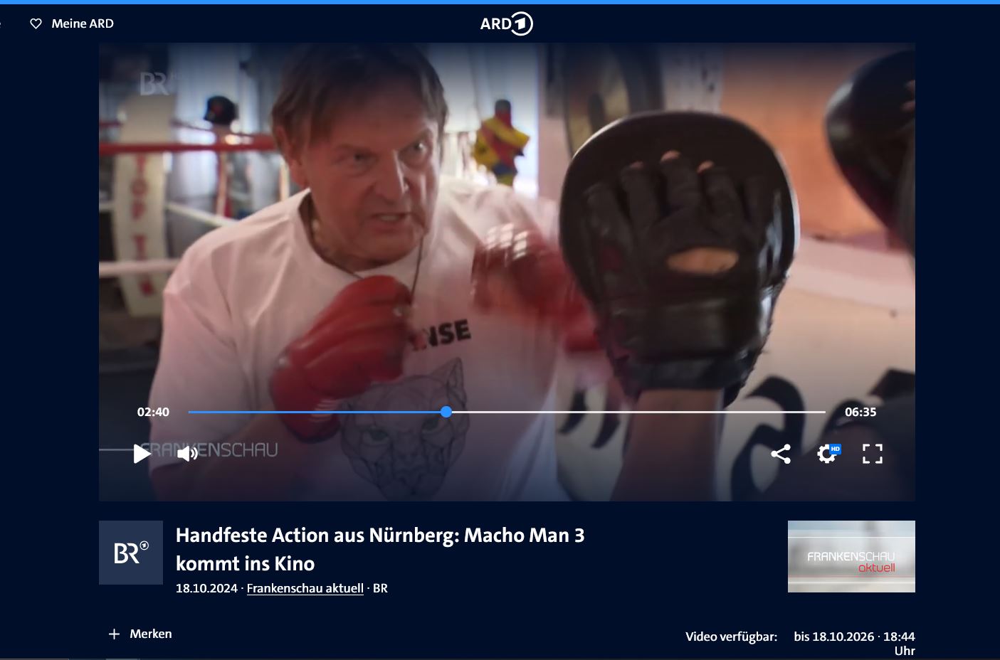 Quelle/Vorschau/Screenshot: www.ardmediathek.de