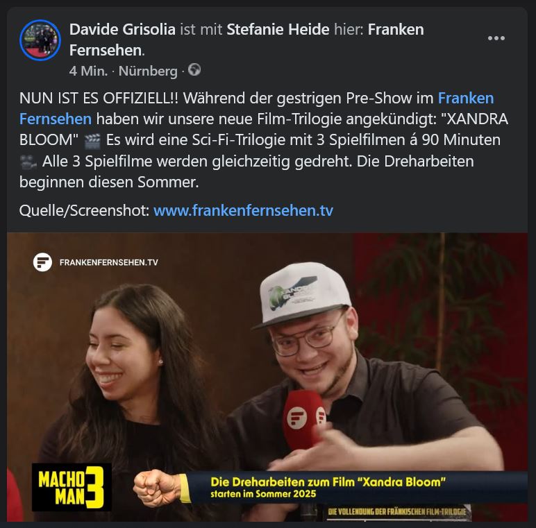 [Facebook-Beitrag vom 2. Mai 2025]