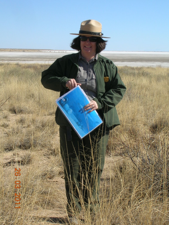 Une femme "ranger'' nous guide!