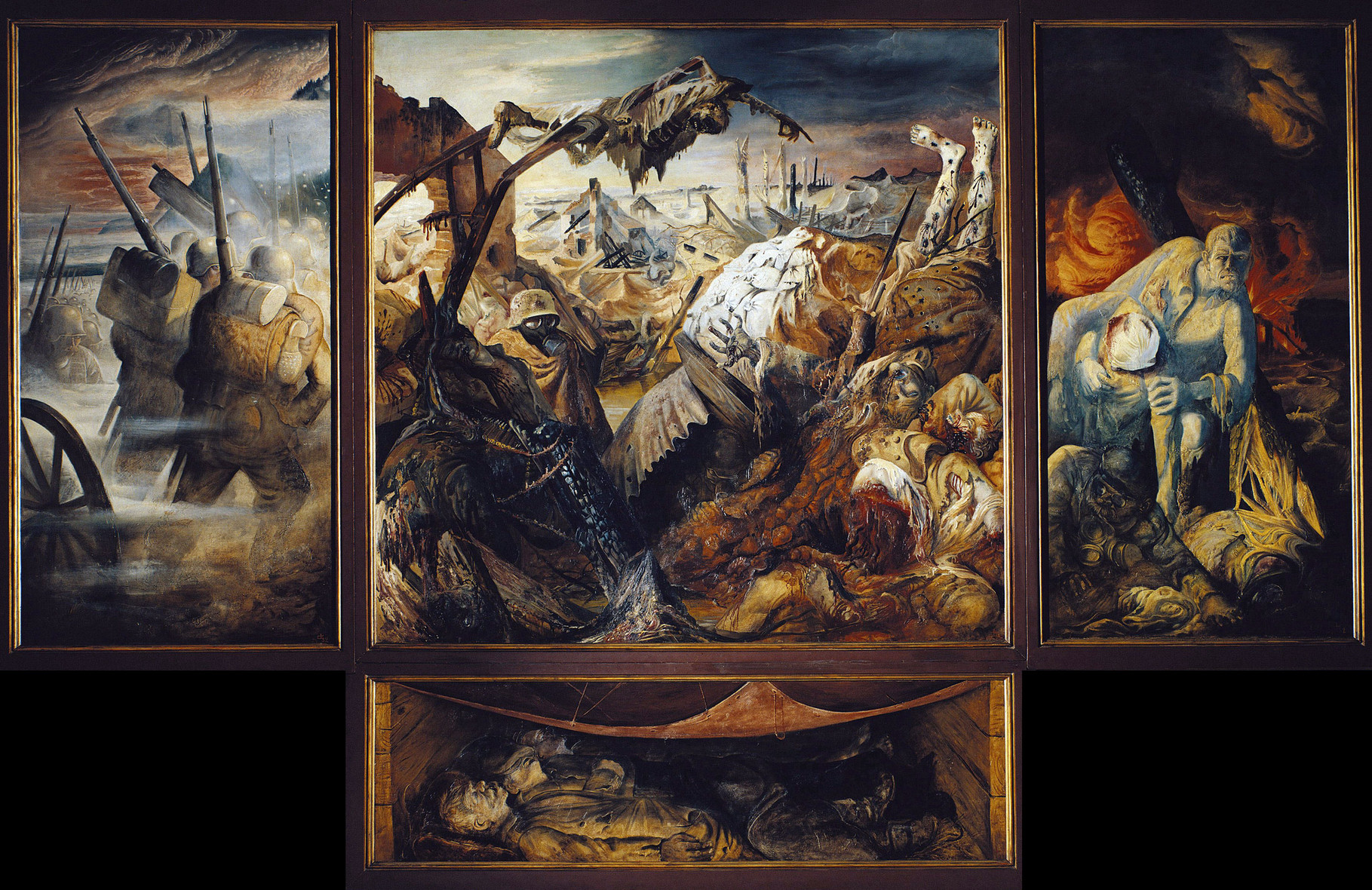 La Guerre d'Otto DIX Site de christophe senecal Histoire Géo La Guerre d'Otto DIX Site de christophe senecal Histoire Géo