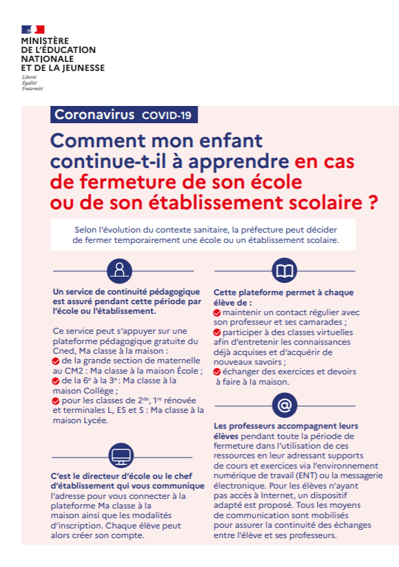 INFORMATIONS COVID-19