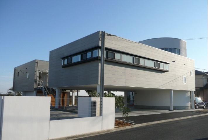 海岸沿いの邸宅 ペントハウス エステsalon 阪竹男建築設計 Works建築実績 海岸沿いの邸宅 ペントハウス エステsalon 阪竹男建築設計 Works建築実績