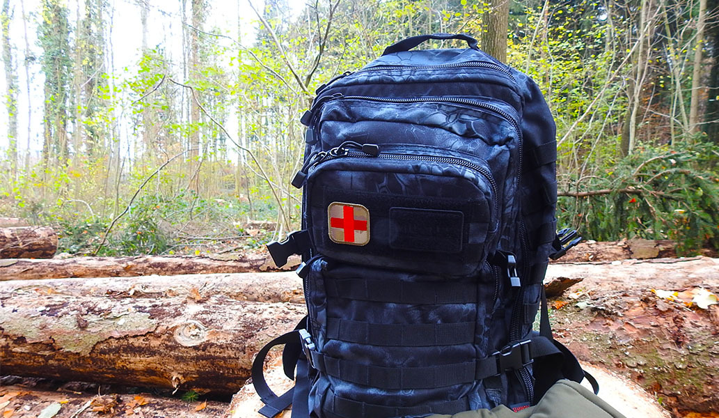 Mil-Tec Rucksack US Assault Pack SM Laser Cut mandra night