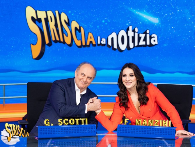 Striscia la Notizia: tornano Gerry Scotti e Francesca Manzini