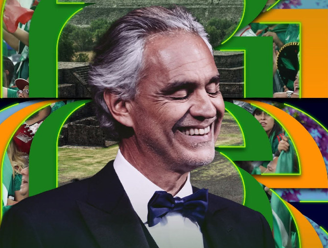 Mondiali 2026: alla cerimonia di apertura Andrea Bocelli ha cantato DNA