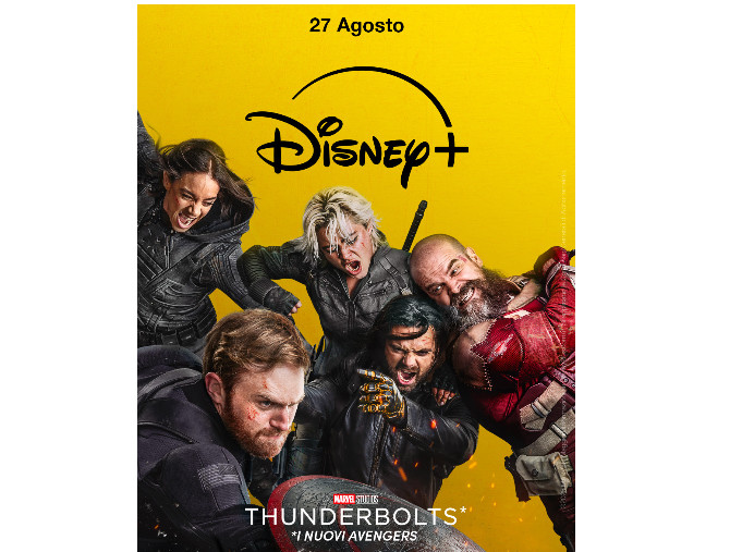 Thunderbolts* arriva su Disney+