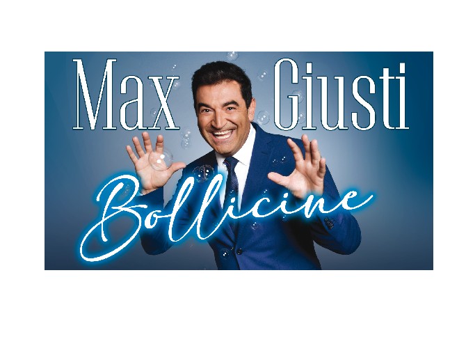 Bollicine, il One Man Show di Max Giusti su TV8