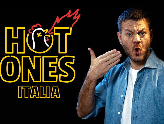 Hot Ones con Alessandro Cattelan arriva su Rai2