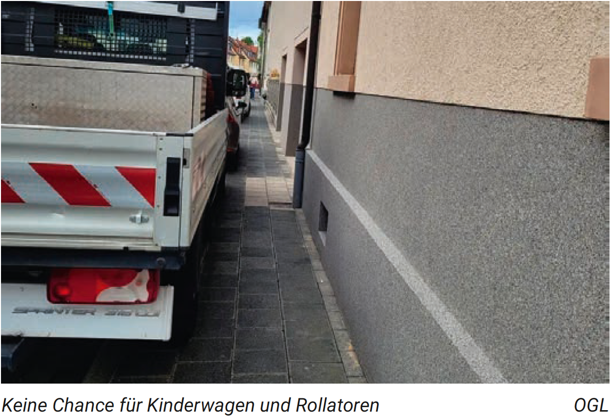 Parknotstand – Fußgängernotstand: Mitmachaktion des Verkehrsclub Deutschland