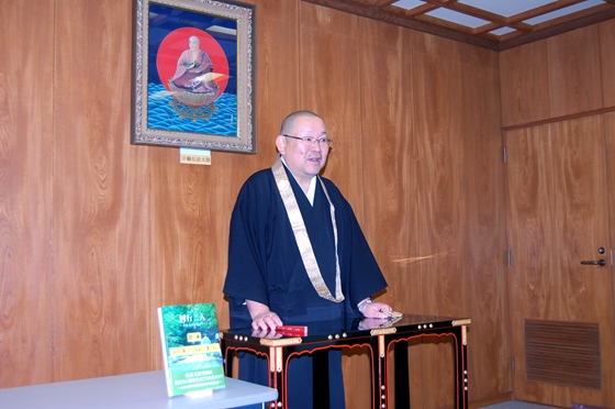 副住職による仏教と食の講話