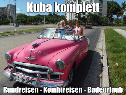 Kuba komplett - Rundreisen, Pauschalreisen, Badeurlaub Varadero und Kombireisen Rundreise mit Badeurlaub und Flug - Reisebüro Reiselotsen