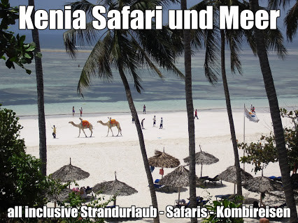 Kenia Rundreisen Ostafrika Safari und Baden in Kenia all inclusive Hotel Diani Beach