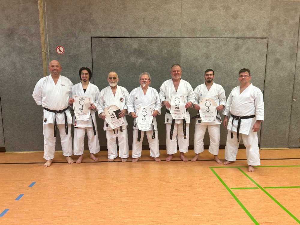 16. Kata-/Bunkai-Lehrgang, & DAN-Prüfungen (SOK) - Daun