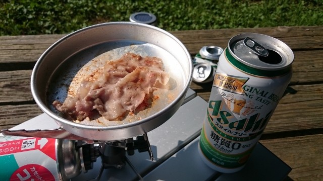 豚肉とビール