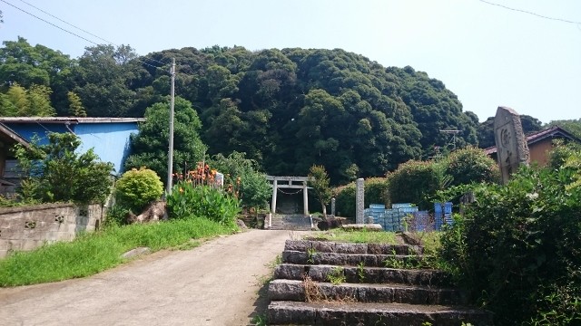 田舎の神社